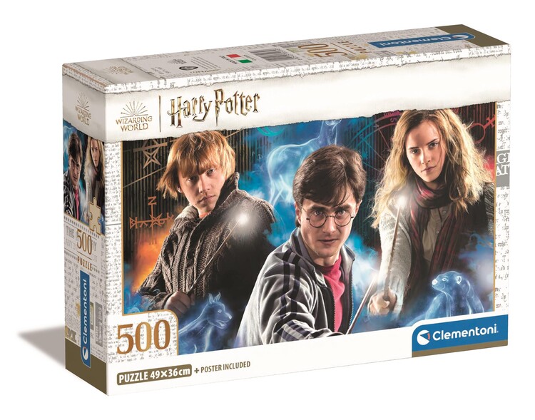 Levně Puzzle Compact Box - Harry Potter, 500 ks