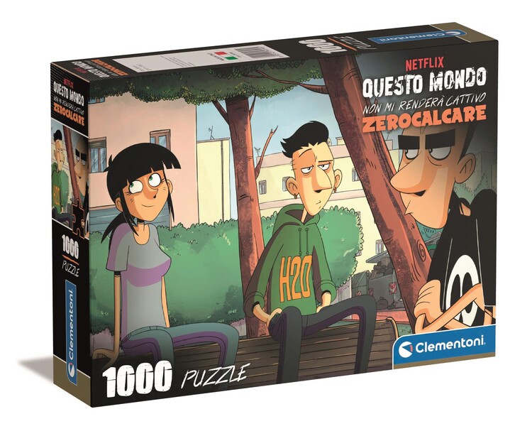 Levně Puzzle Netflix - Zerocalcare III, 1000 ks