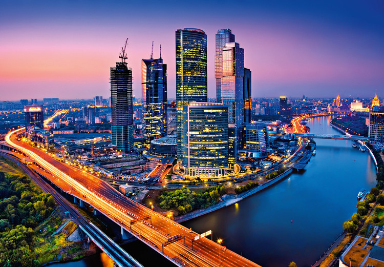 Carta da parati MOSCOW TWILIGHT