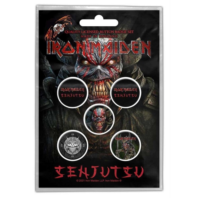 Levně Plackový set Iron Maiden - Senjutsu