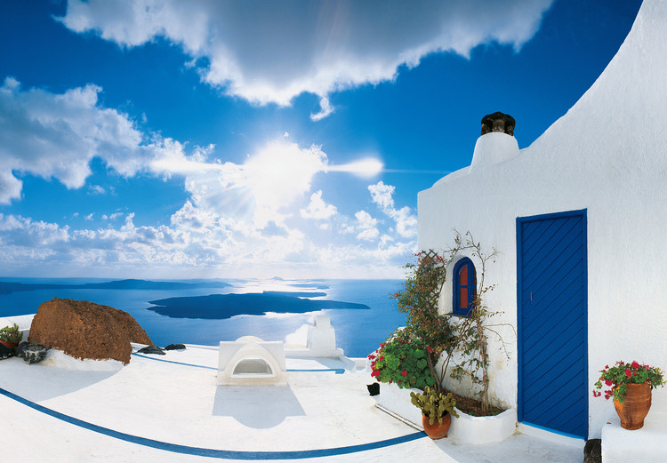 Fototapeta SANTORINI SUNSET - george meis