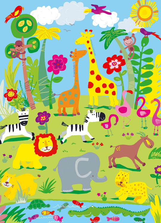 Fototapeta ANIMAL SAFARI