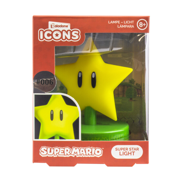Glowing figurine Super Mario - Super Star