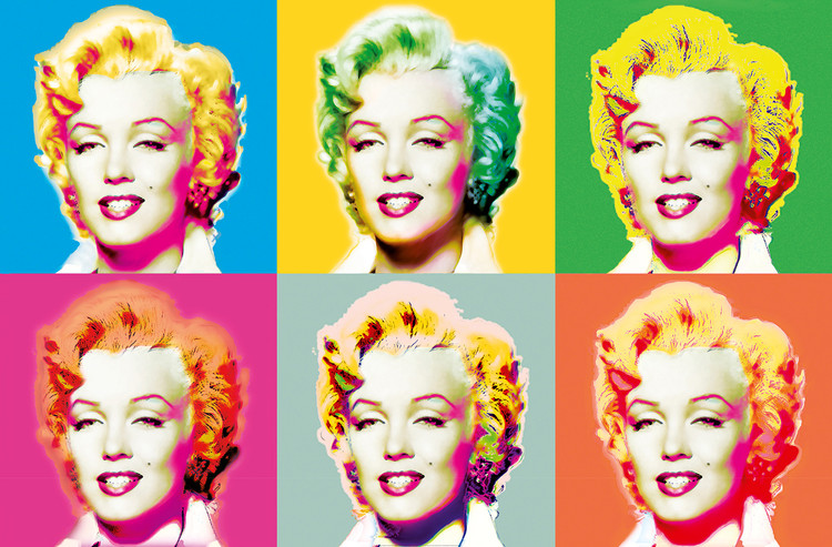Carta da parati VISIONS OF MARILYN