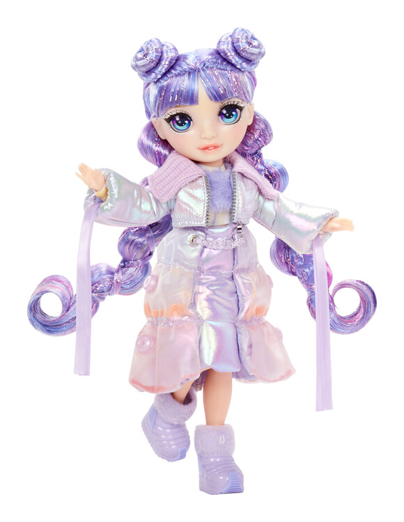 Levně Rainbow High - Winter Wonderland Doll - Violet (Purple)