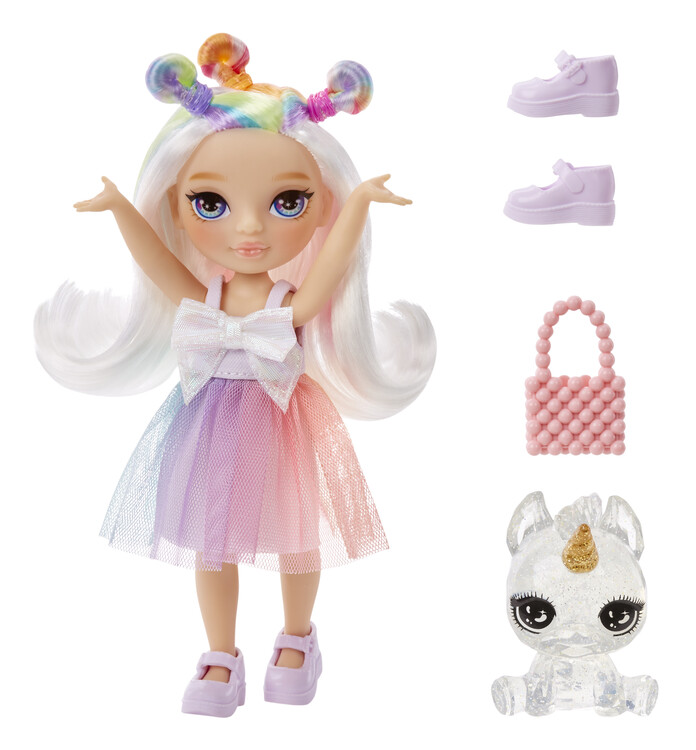 Levně Rainbow High - Littles Dolls - Opal (Rainbow)