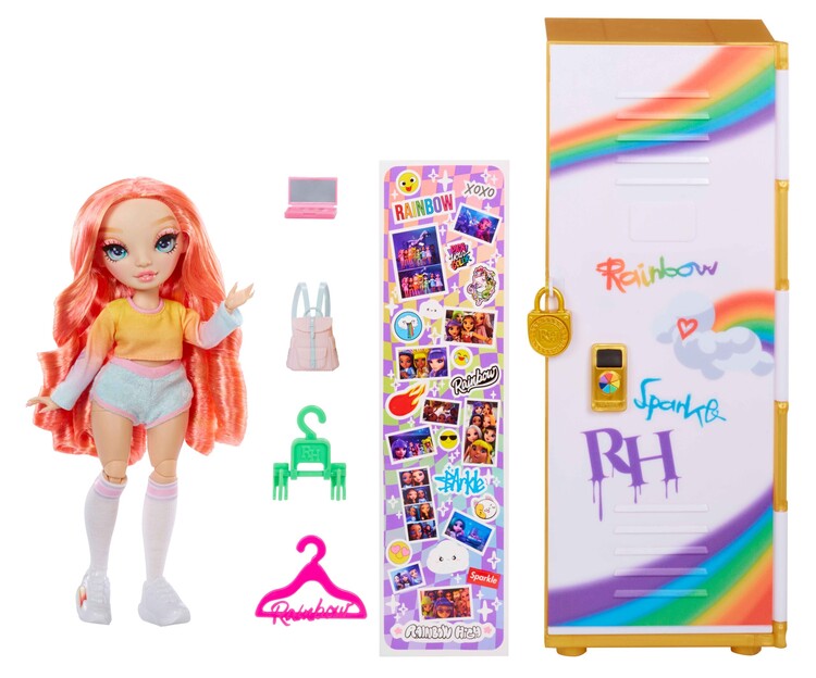 Levně Rainbow High - Locker and Doll Playset