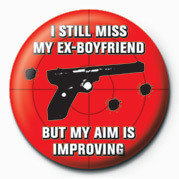 Button I STILL MISS MY EX-BOYFRIE
