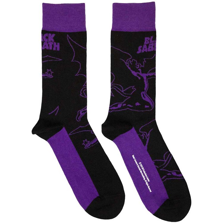 Socken Black Sabbath - Logo & Demon