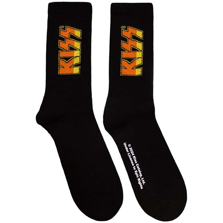 Levně Ponožky KISS - Classic Logo, 40 - 45
