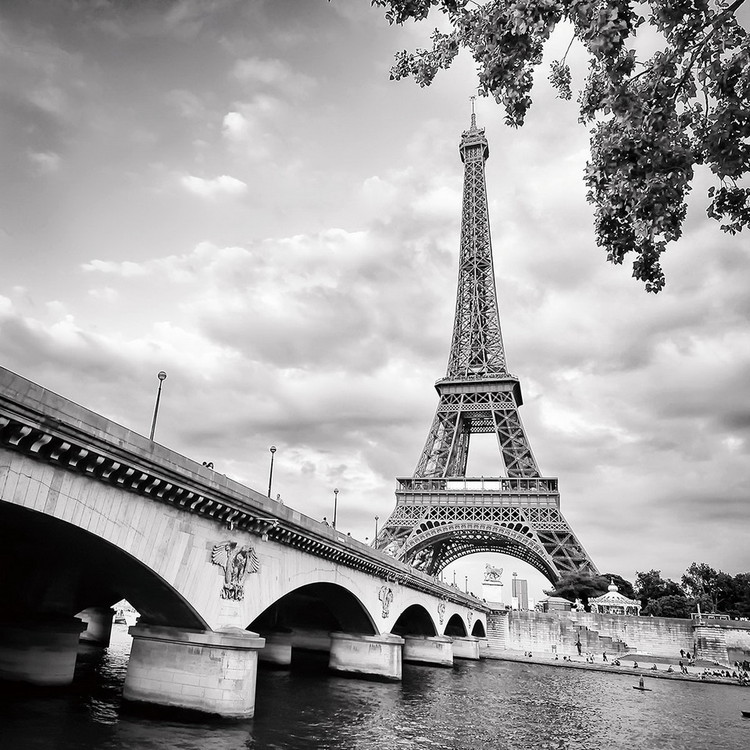 Glasbilder Paris - Eiffel Tower