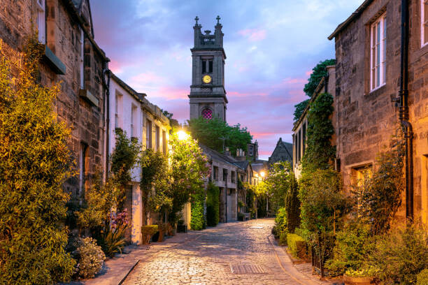 Levně Plakát, Obraz - Circus Lane, Edinburgh, Scotland, joe daniel price, 40 × 26.7 cm