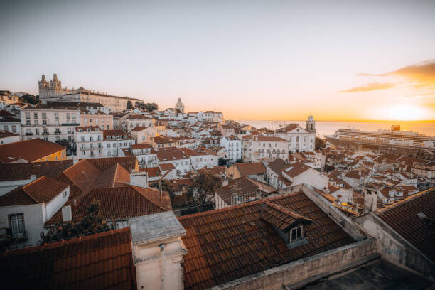 Levně Plakát, Obraz - High angle view of buildings in, Hugh Curtis / 500px, 40 × 26.7 cm