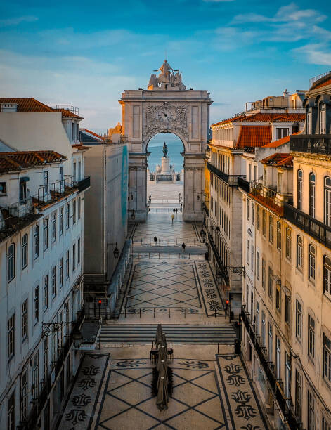 Levně Plakát, Obraz - Arco de Rua Augusta, Baixa, Lisbon, Portugal, artur carvalho, 30 × 40 cm