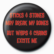 Button STICKS AND STONES&
