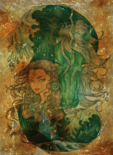 Ilustrace Colorful fantasy illustration with hand drawn, VeraPetruk, 30 × 40 cm