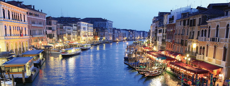 Glasbilder Venice - Venice at Night