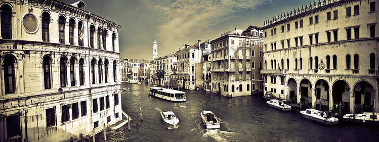 Glasbilder Venice - Venice in Shadow