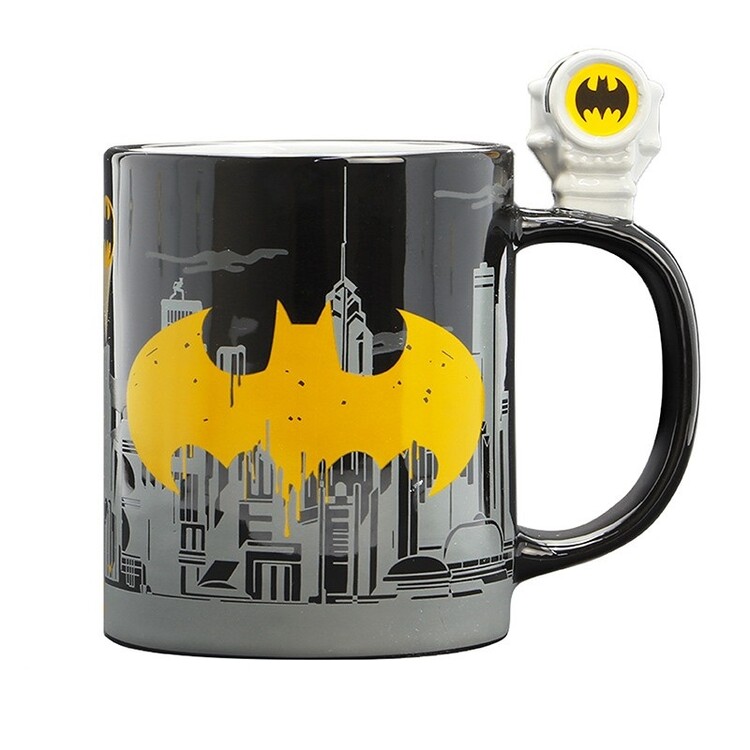 Bögre 3D DC Comics - Bat-Signal & Batman