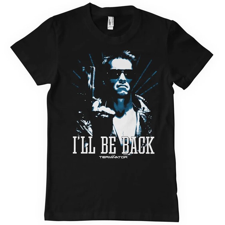 T-shirt Terminator - I'll Be Back