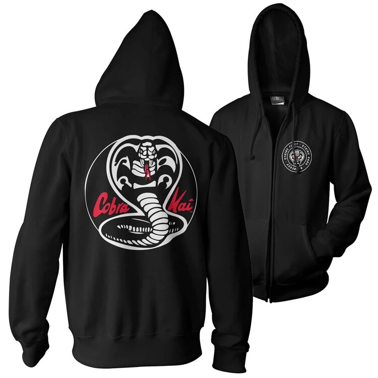 Levně Mikina Cobra Kai - White Patches, L