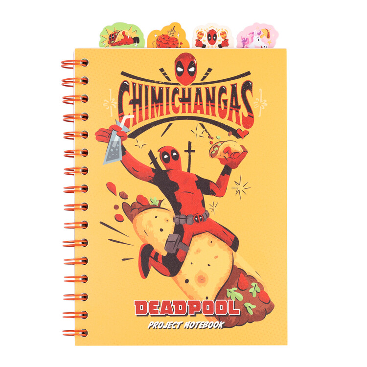 Carnet Deadpool - Chemichangas