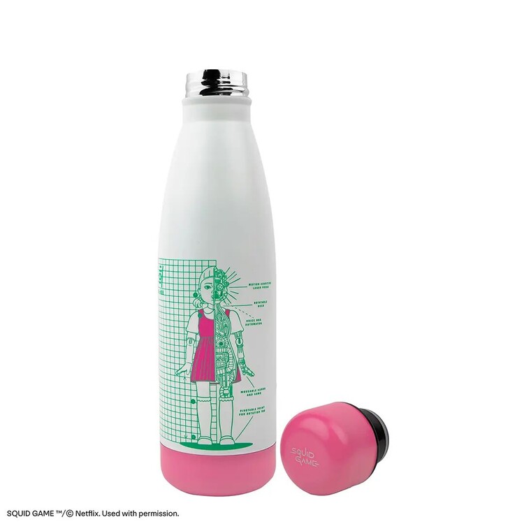 Flasche Squid Game - Young-Hee Blueprint White