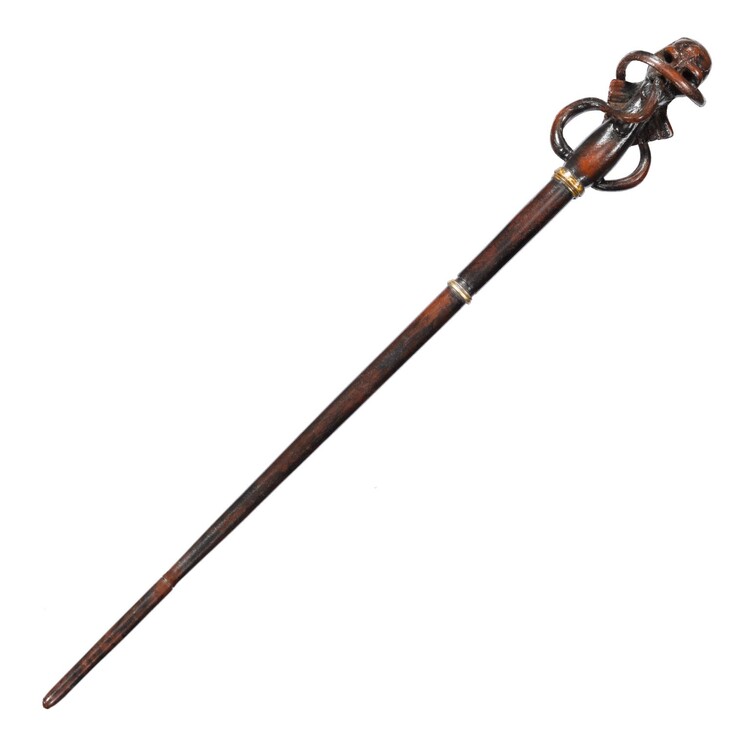 Tryllestav Harry Potter - Deadth Eater (swirl)