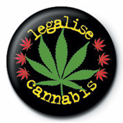 Button LEGALISE CANNABIS