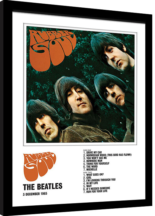 Gerahmte Poster The Beatles - Rubber Soul