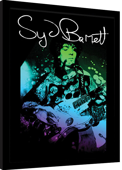 Poster incorniciato Syd Barett - Guitar