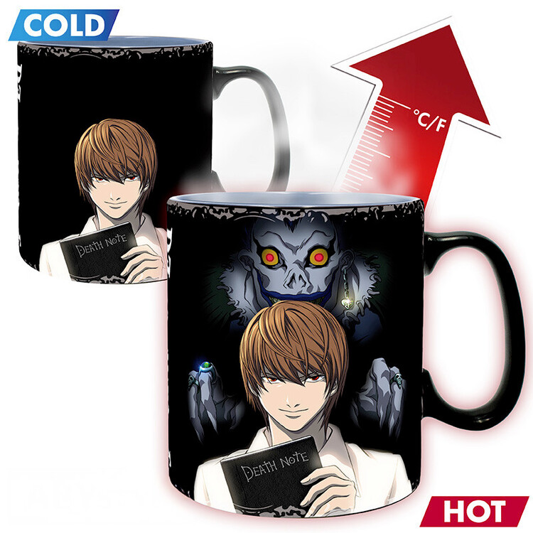 Wechseltasse Death Note - Kira & L