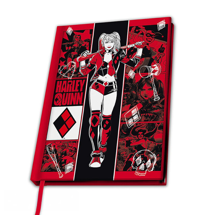 Zápisník DC Comics - Harley Quinn, A5