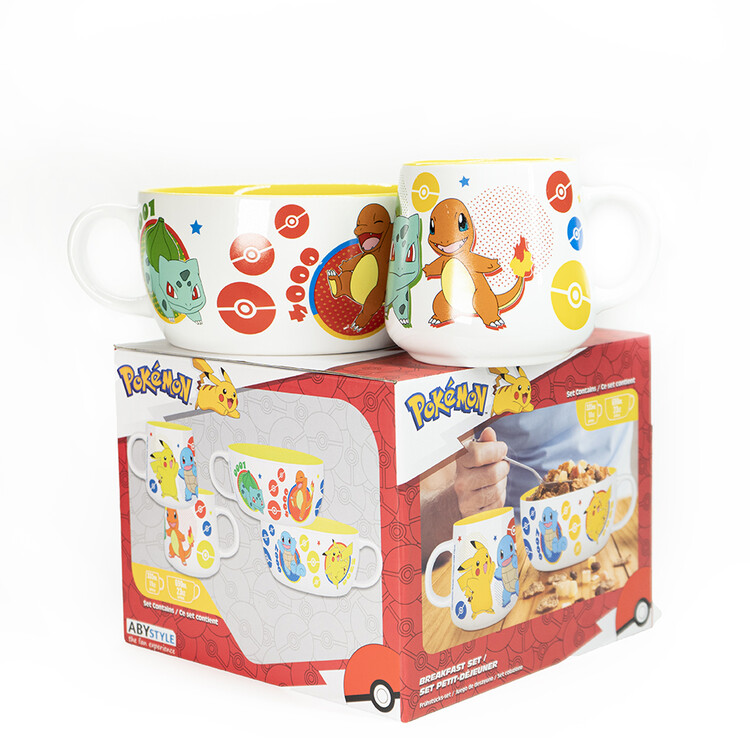Set regalo Pokemon - Pikachu & Starters