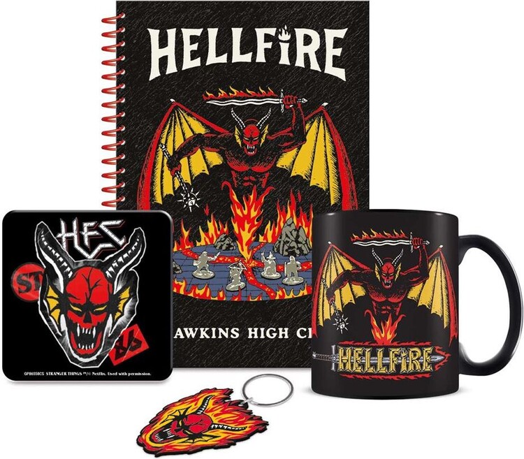 Geschenkeset Stranger Things - Hellfire Club