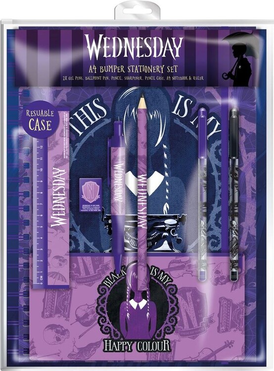 Materiały biurowe Wednesday - Writing Time