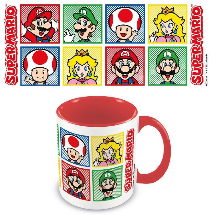 Tasse Super Mario - Red Coloured Inner