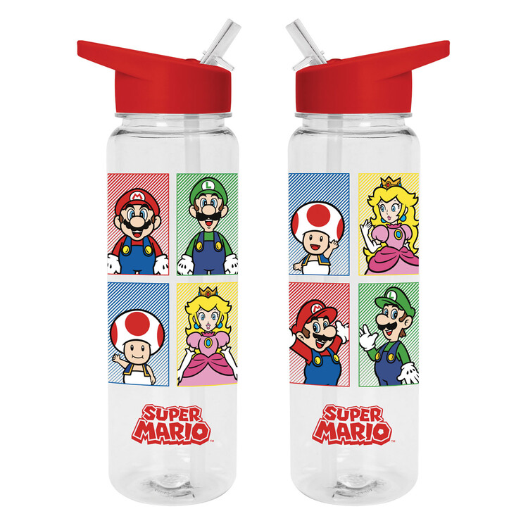 Fles Super Mario - 4 Colour