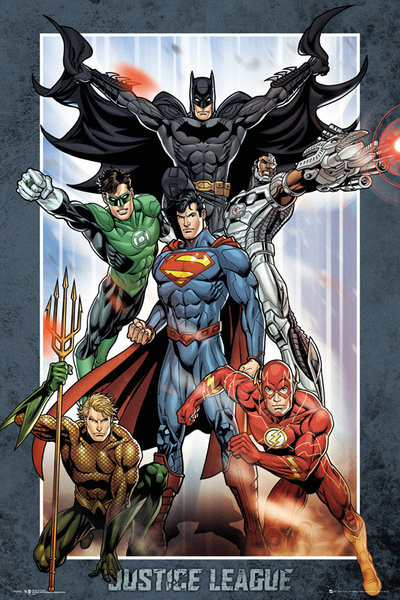 Plakát DC Comics - Justice League Group
