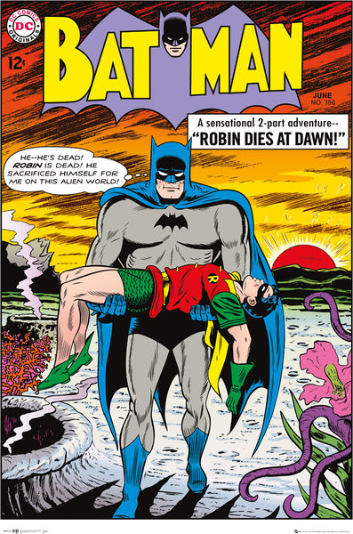 Plakát Batman Comic - Robin Dies at Dawn