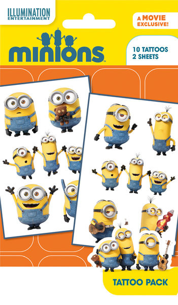 Tatuaż Minionki (Despicable Me) - Mix 1