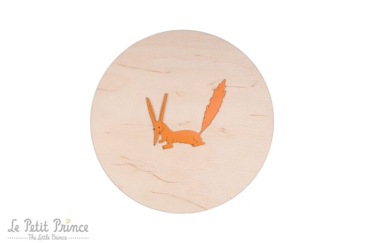 Levně Dřevěná dekorace na zeď Dřevěná dekorace na zeď The Little Prince - Fox