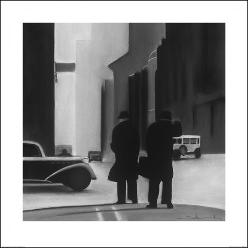 Umělecký tisk David Cowden - Waiting