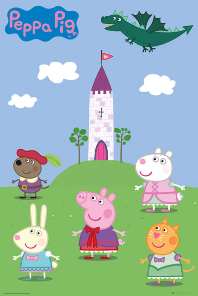 Poster Peppa Pig – Fairytale