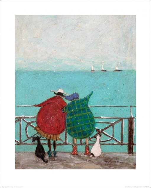 Stampa d'arte We Saw Three Ships Come Sailing By