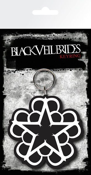 Keychain Black Veil Brides - Star