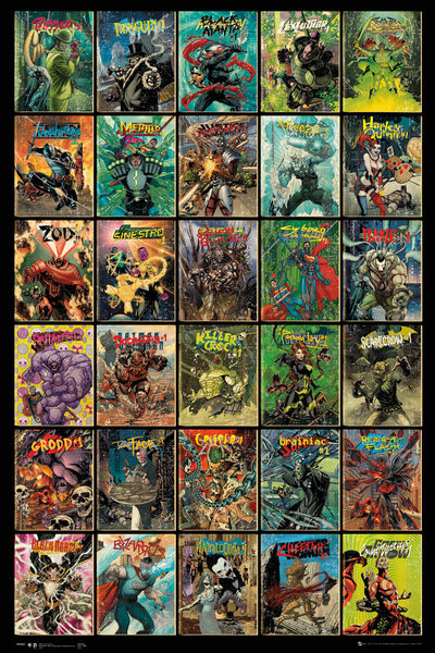 Plakát DC Comics - Forever Evil Compilation