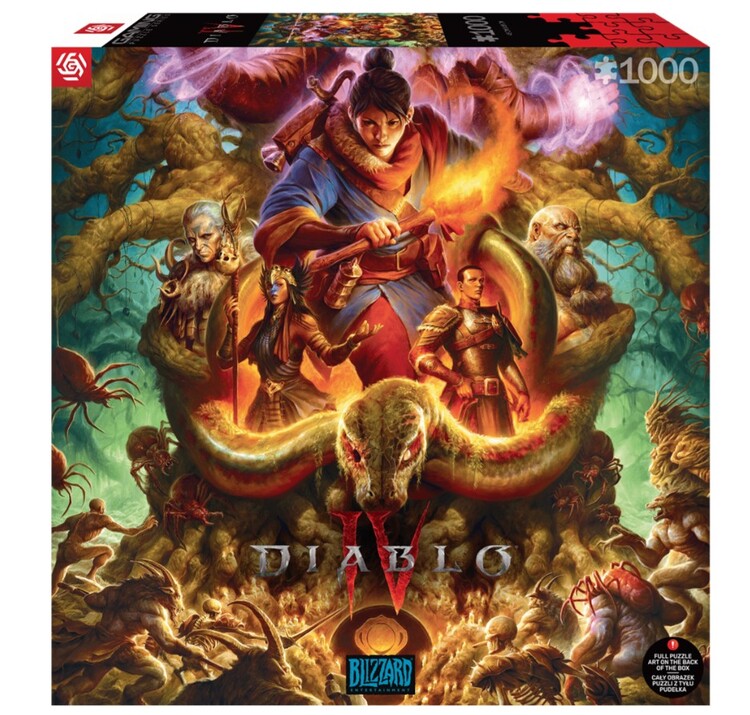 Levně Puzzle Diablo IV - Horadrim, 48 x 68 cm