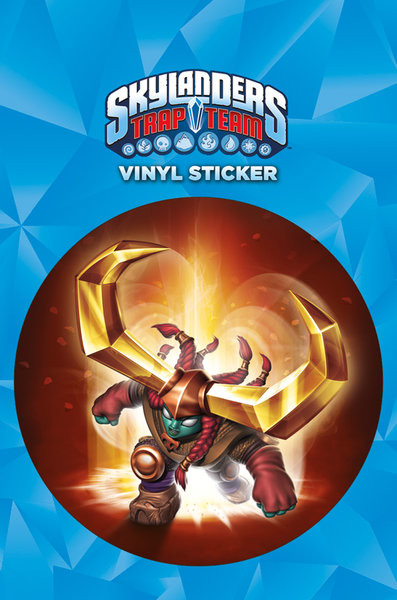 Sticker Skylanders Trap Team - Headrush