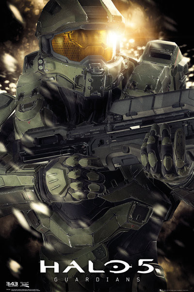 Plakat Halo 5 - Master chief